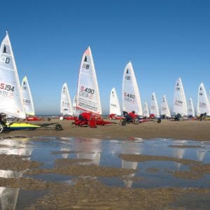 Char à voile Belgique