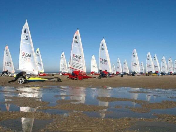 Char à voile Belgique